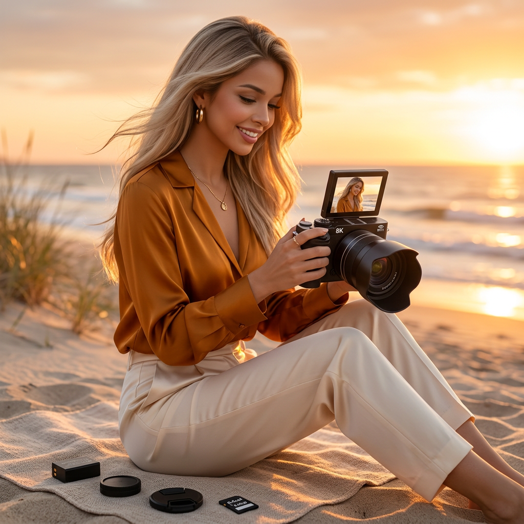 Amazon.com : 8K Digital Camera - 88MP WiFi Cameras for Photography - Autofocus Vlogging Camera for YouTube with 3" 180° Flip Screen, 18X Zoom - UHD Video Camara for Beginner Photographer with Lens Hood, 64GB Card : Electronics