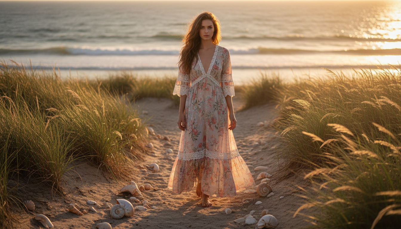 Floral Maxi Dress Outfit Ideas