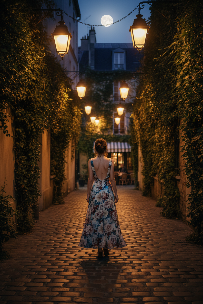 Backless Floral Maxi Dress