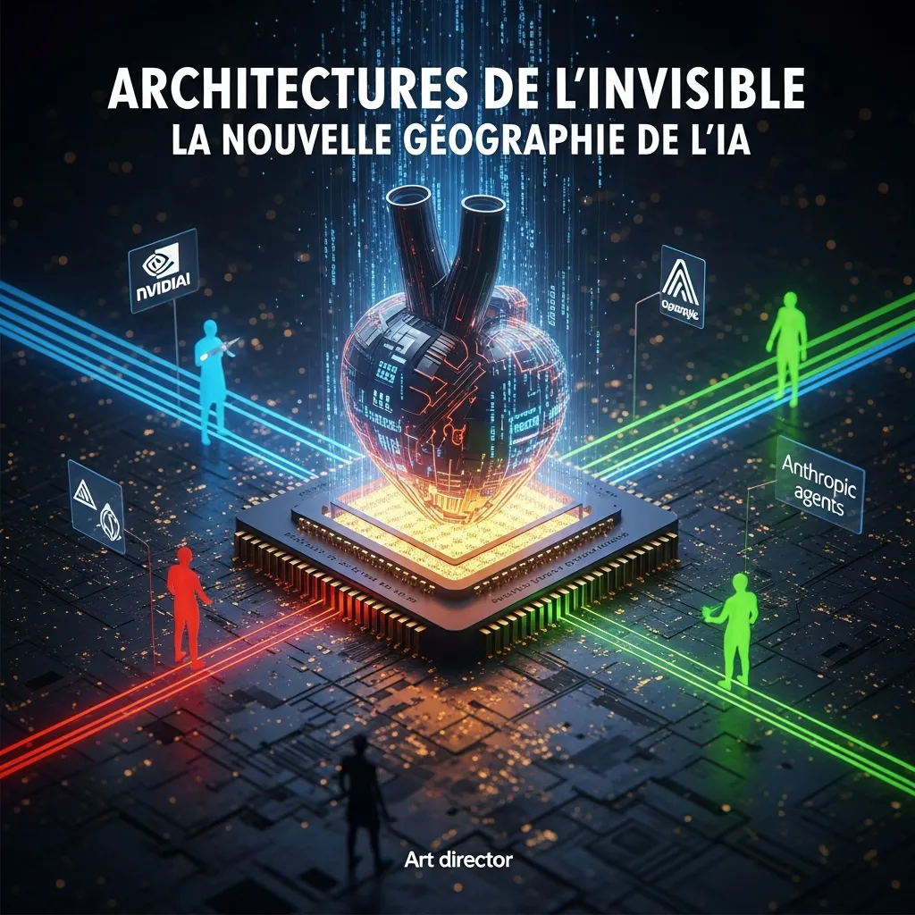 Actualités IA mars 2026 : puces, agents et concurrence