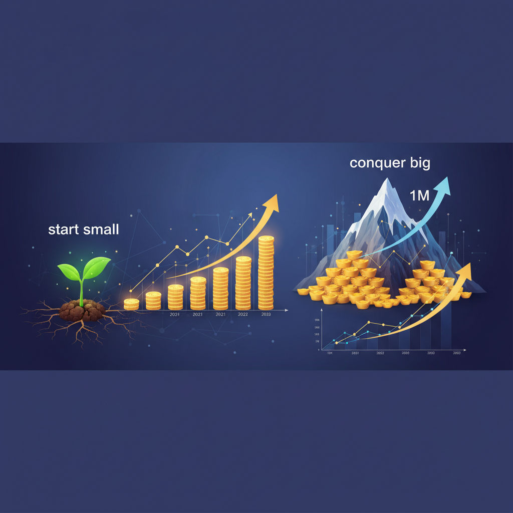 Comece Pequeno, Conquiste Grande: Seu Plano Financeiro Sem Complicações! 🚀💰