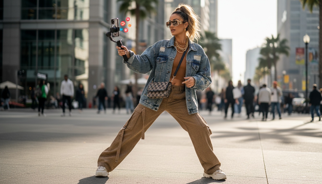 AI-powered fashion video content