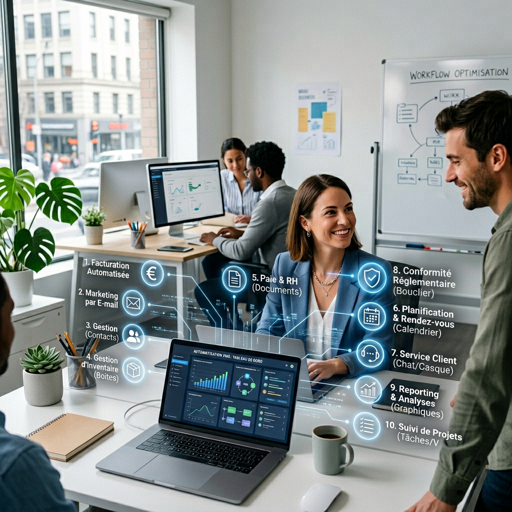 10 tâches à automatiser dès aujourd'hui dans votre PME