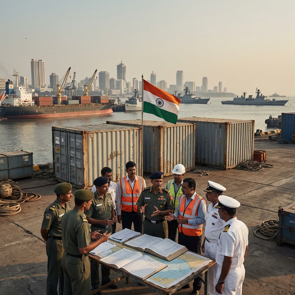 India Denies US Naval Strikes on Iran Use of Its Ports