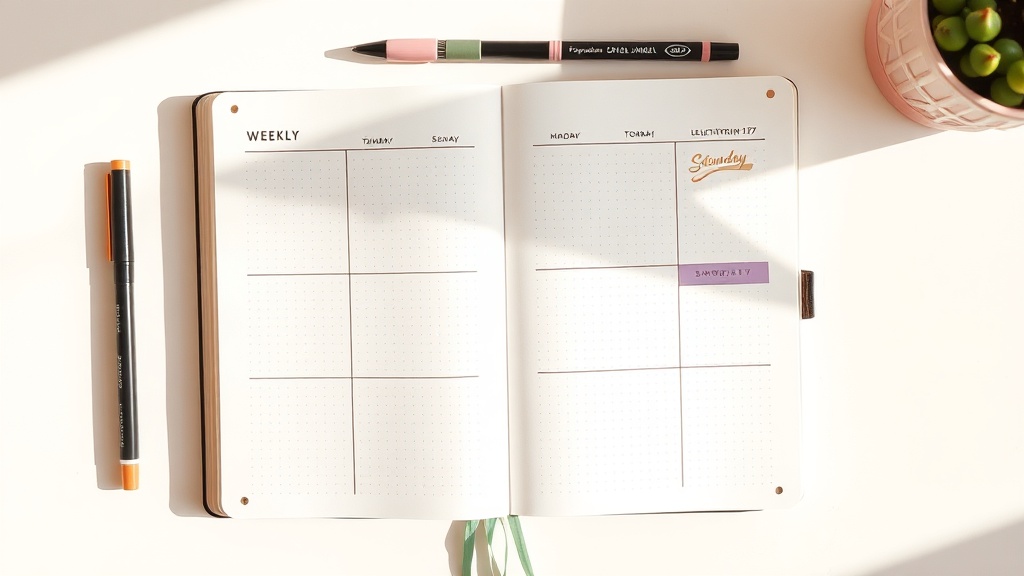 How to Color-Code Your Weekly Spread (Without the Chaos)
