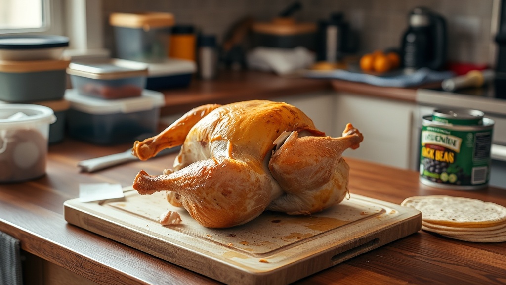 3 Dinners, 1 $5 Rotisserie Chicken: The Exact Breakdown