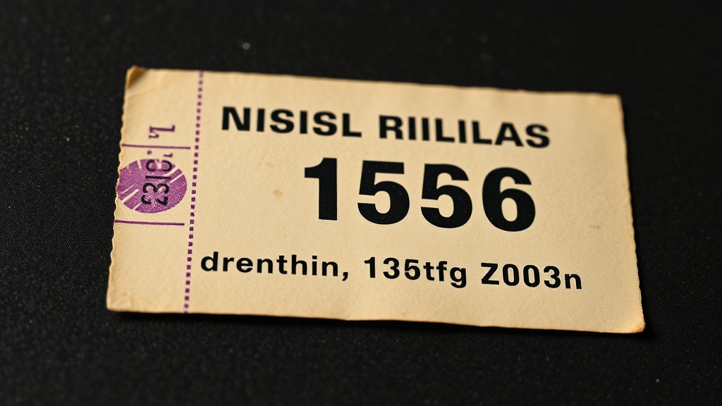 Visual Economy in 1950s Swiss Transit Tickets