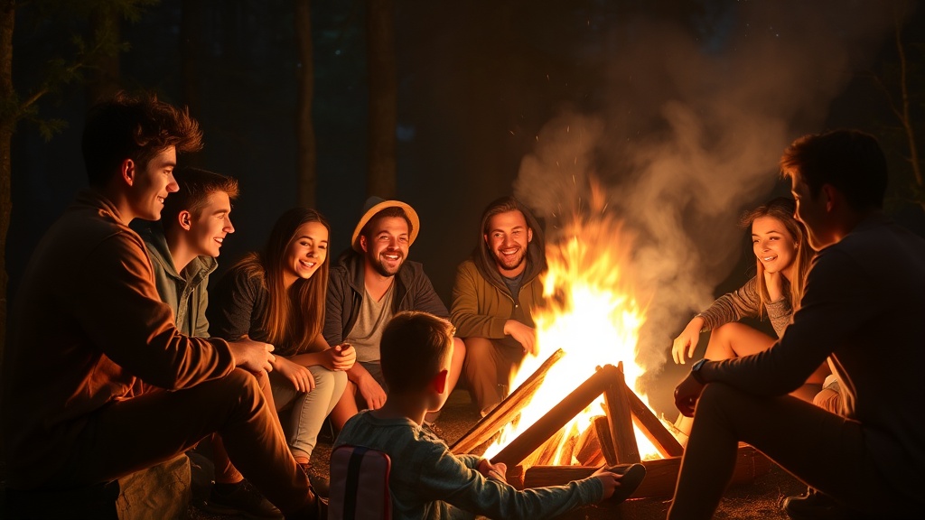 Campfire Games for Teens Who Swear They're Bored