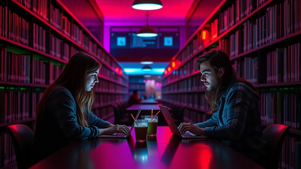 Why the 3-Hour Silent Library Date Is Peak Campus Romance