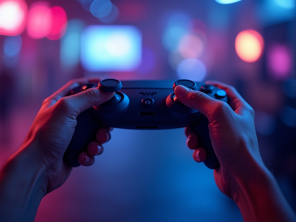 Mandos de Quest 2 con los grips de KIWI design en una sesión de juego intensa