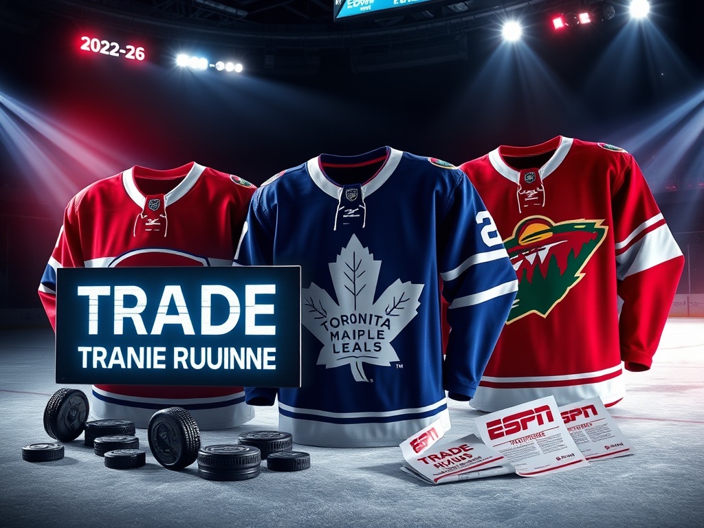 2025-26 NHL Trades and Trade Deadline Updates
