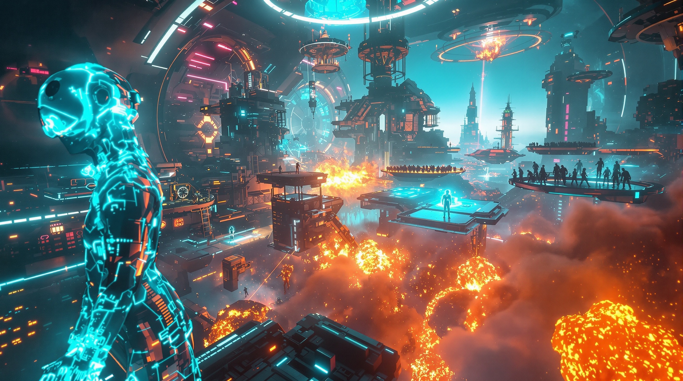 El sandbox VR Beyond Sandbox mostrando gráficos realistas con Unreal Engine 5