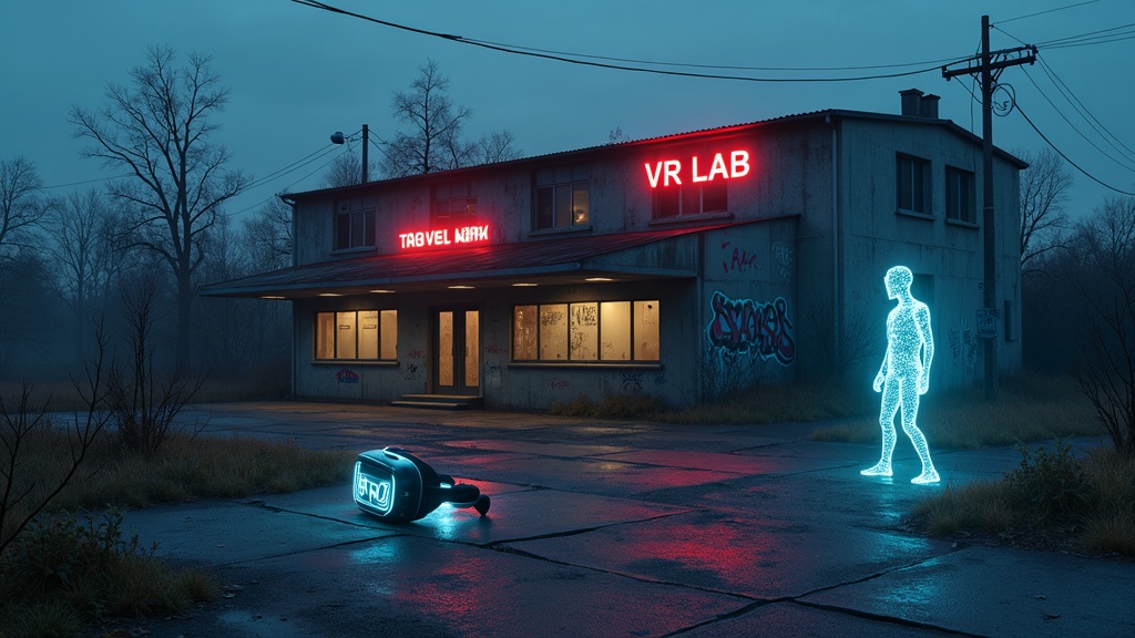 Captura de un juego de acción VR en desarrollo por nDreams
