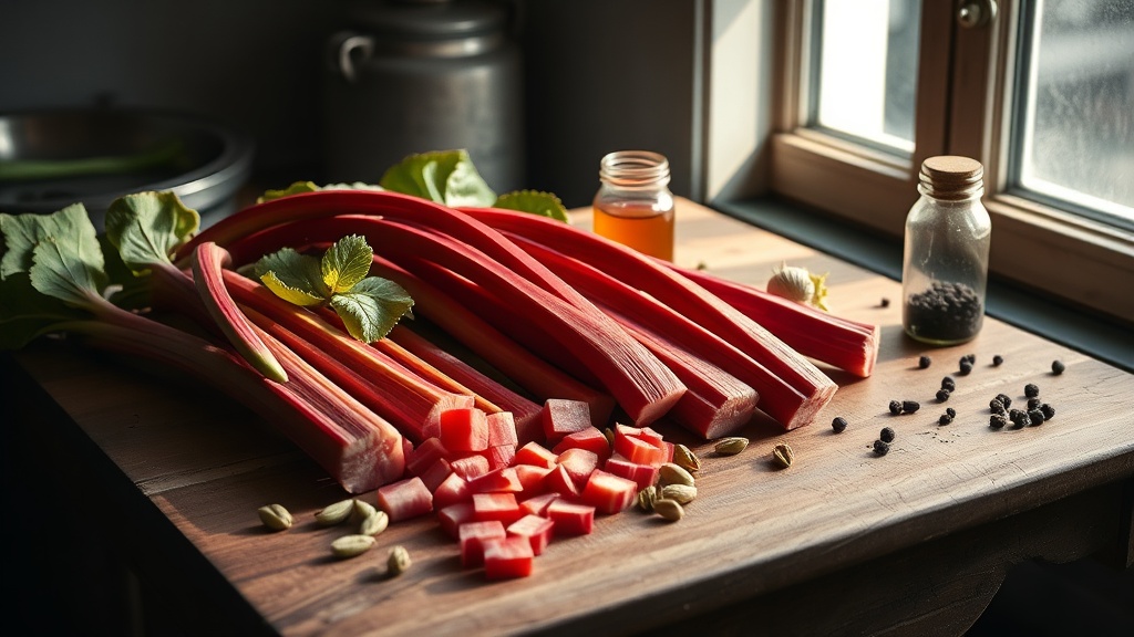 Rhubarb Doesn't Need Strawberry: Let It Stand on Its Own