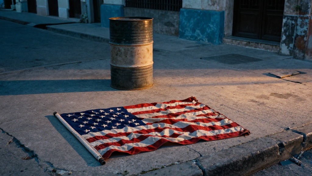 Illustration: Cuba à l'heure du crépuscule : la prédiction de Trump et le pari de l'effondrement