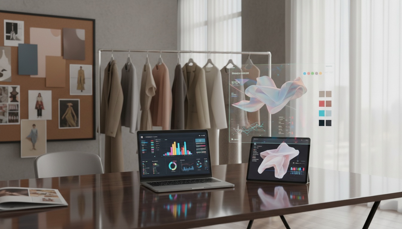 AI-powered fashion marketing automation dashboard