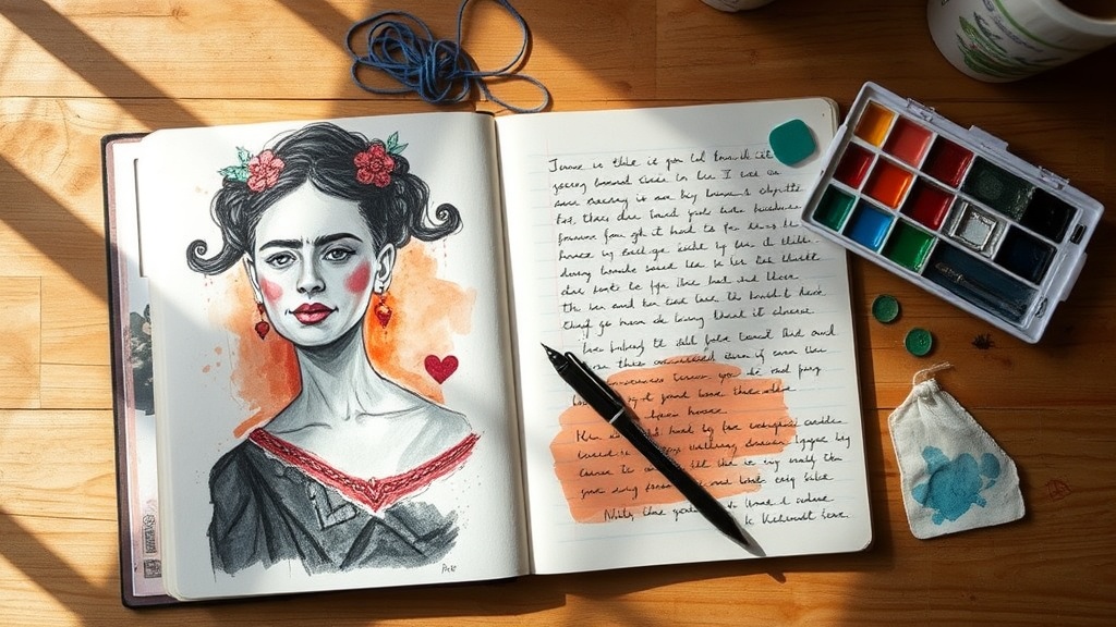International Women's Day Art Journal With Me: Three Honest Pages to Claim Your Voice
