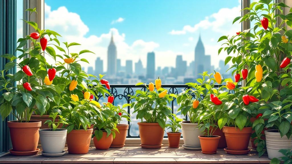 Cultivar Pimientos en Maceta en Balcón: Guía Completa 2026
