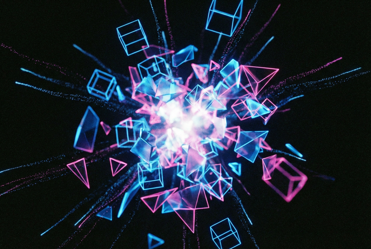 Abstract EDM drop visualization