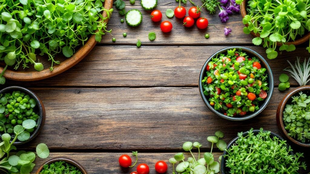 Recetas con Microgreens Fáciles y Saludables | Guía 2026