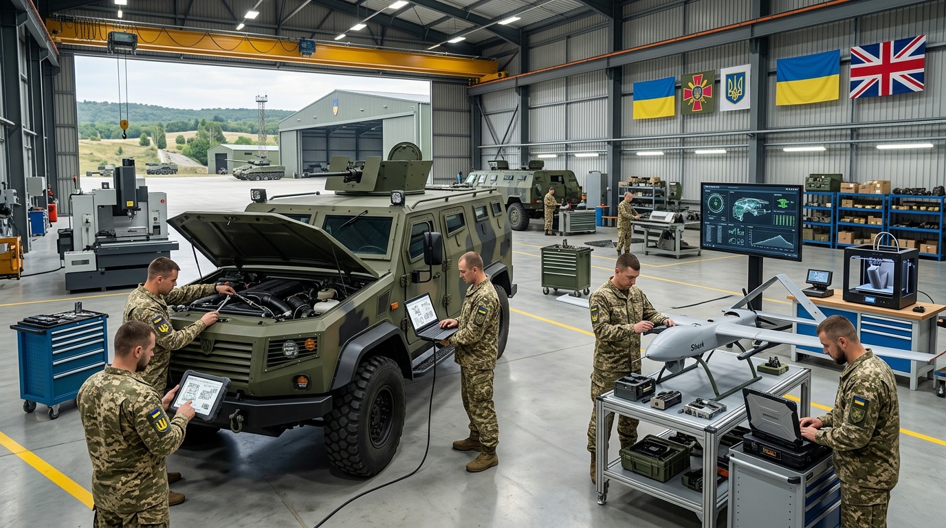 UK Establishes MRO Facilities in Ukraine for Defense Systems Support
