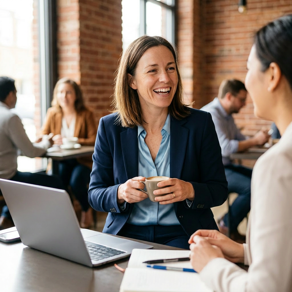 Stock image cafe scene