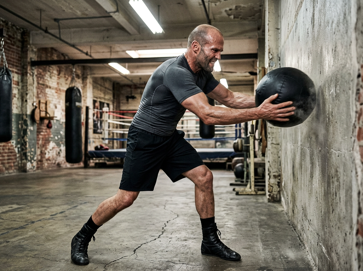 Jason Statham Fitness Transformation Workout