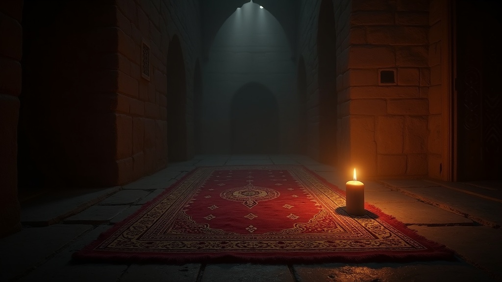 سجادة صلاة سيدة زهرة