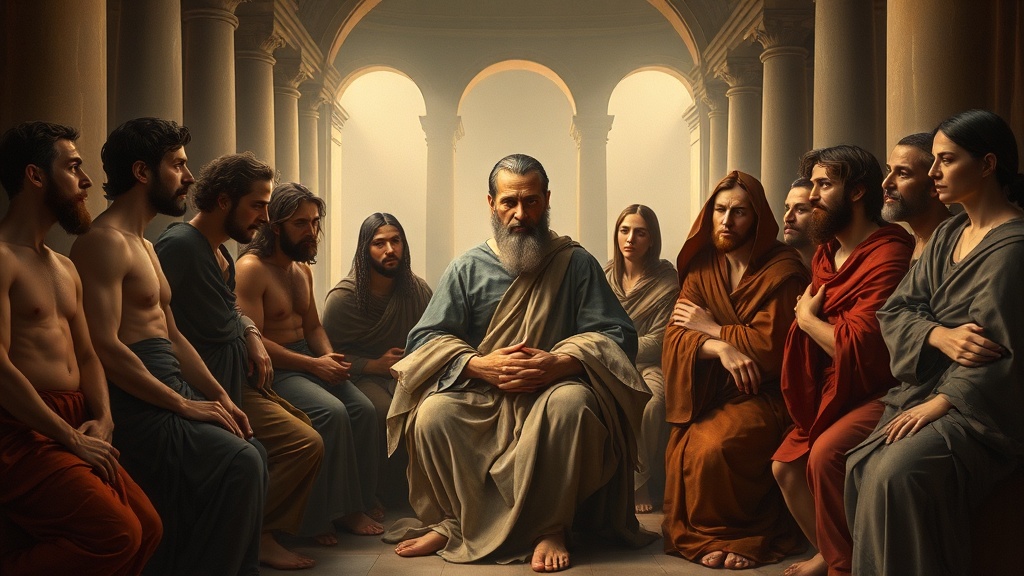 Allegory of freedom and boundary in cloth