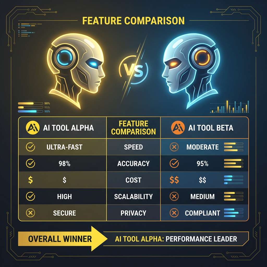 Feature comparison infographic Banananano2 vs Adobe Firefly