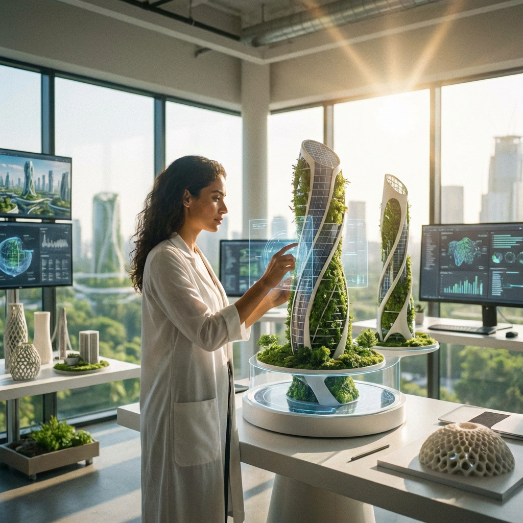 Future of AI for architects illustration