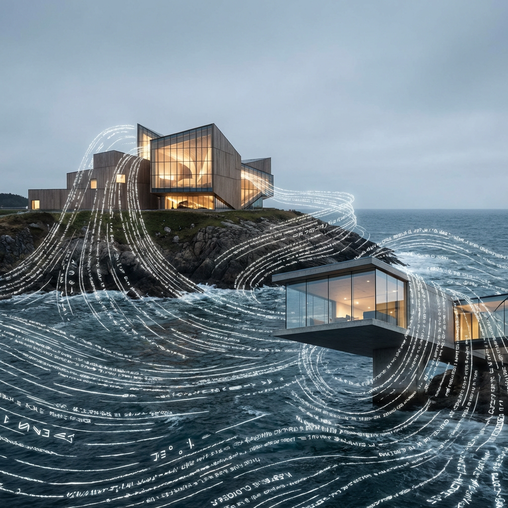 Text to architecture AI illustration