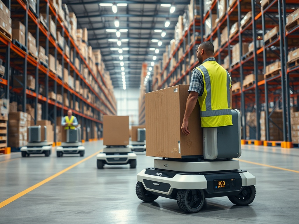 एमेज़न का नया रोबोटिक केंद्र ऑस्ट्रेलिया में समय की कीमत लगा रहा है