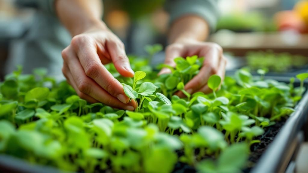 Cuándo Cosechar Microgreens: Punto Exacto | Guía 2026