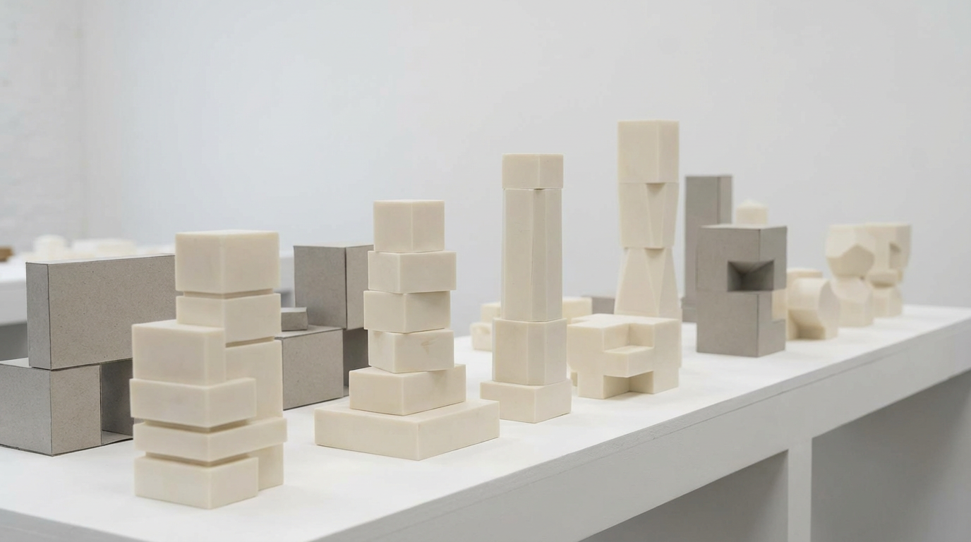 AI generated building massing and architectural form exploration