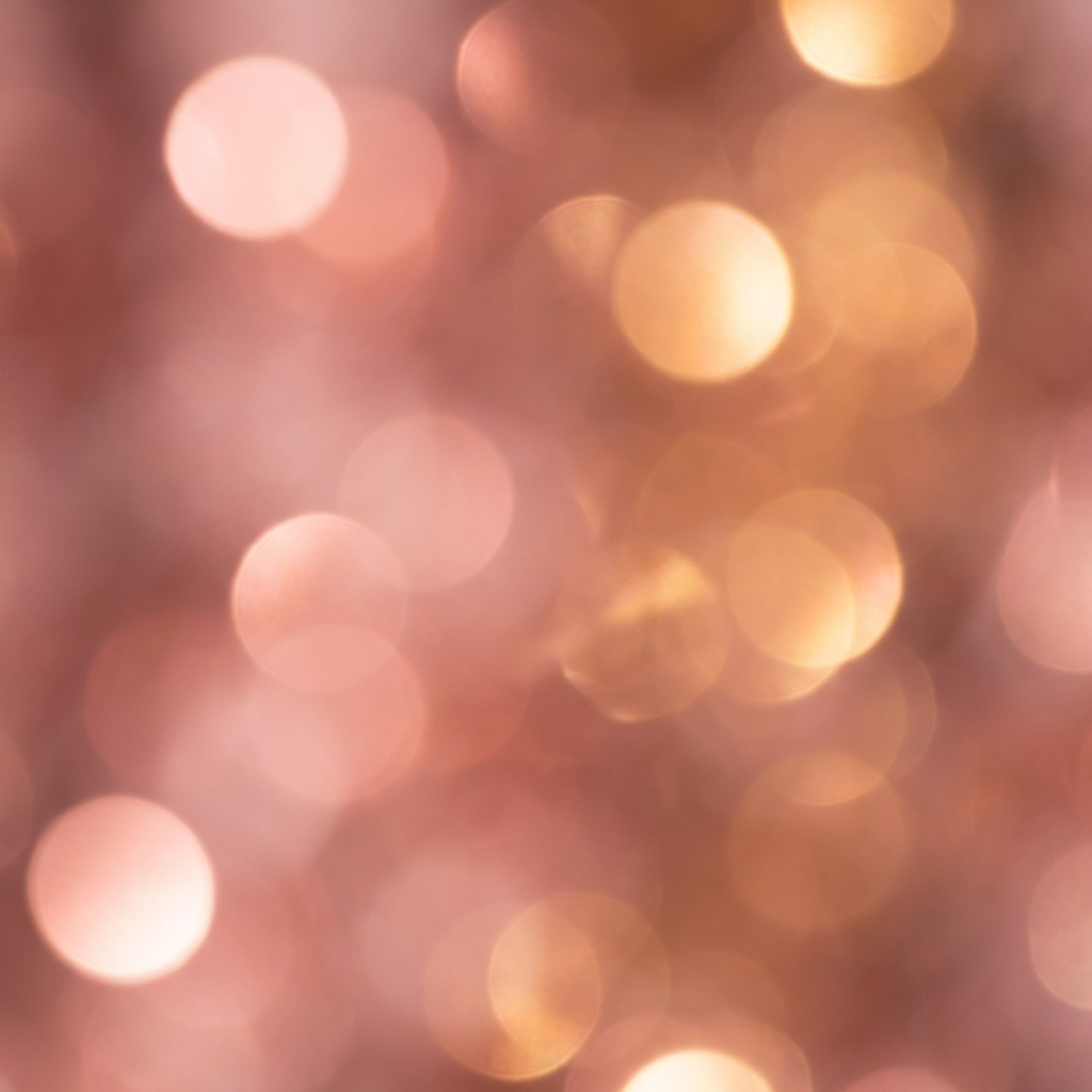 Elegant abstract bokeh background with soft pink and gold tones for portrait photography