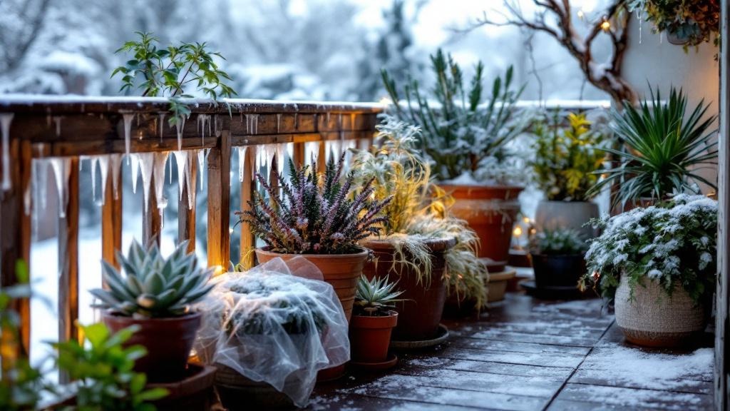 Cómo Proteger Plantas del Balcón del Frío en Invierno