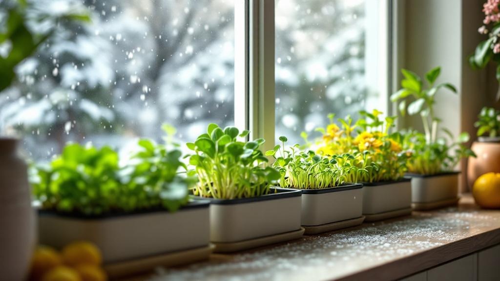 Cultivar Microgreens en Invierno Interior: Guía 2026