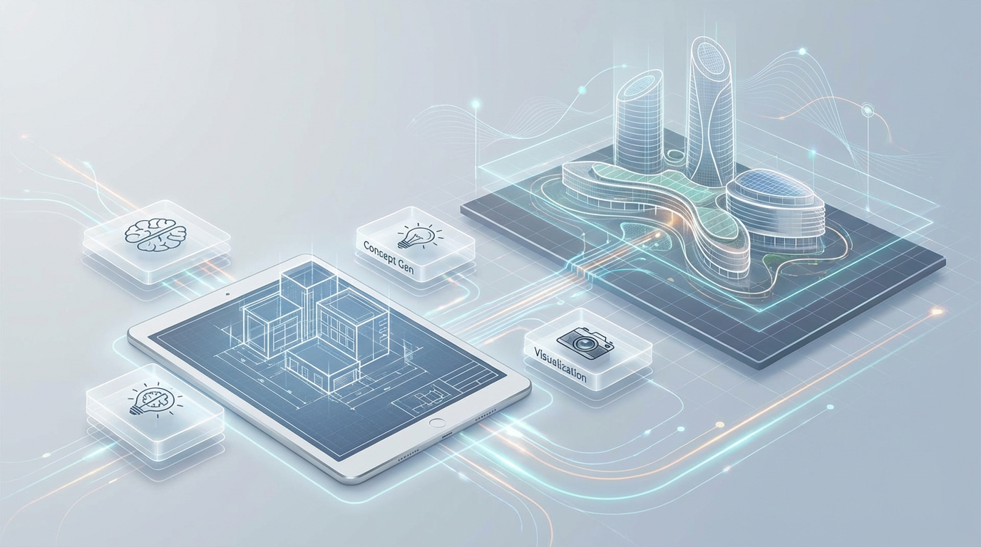AI architecture plugins extending design software with concept generation tools