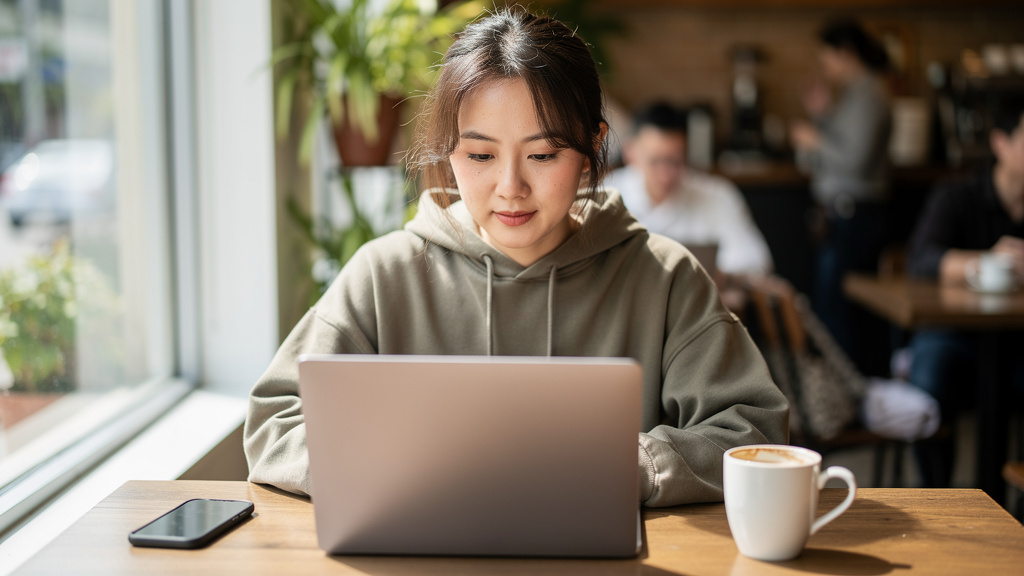 content creator at home office working on 9 ai tools that can replace freelancers and make you money