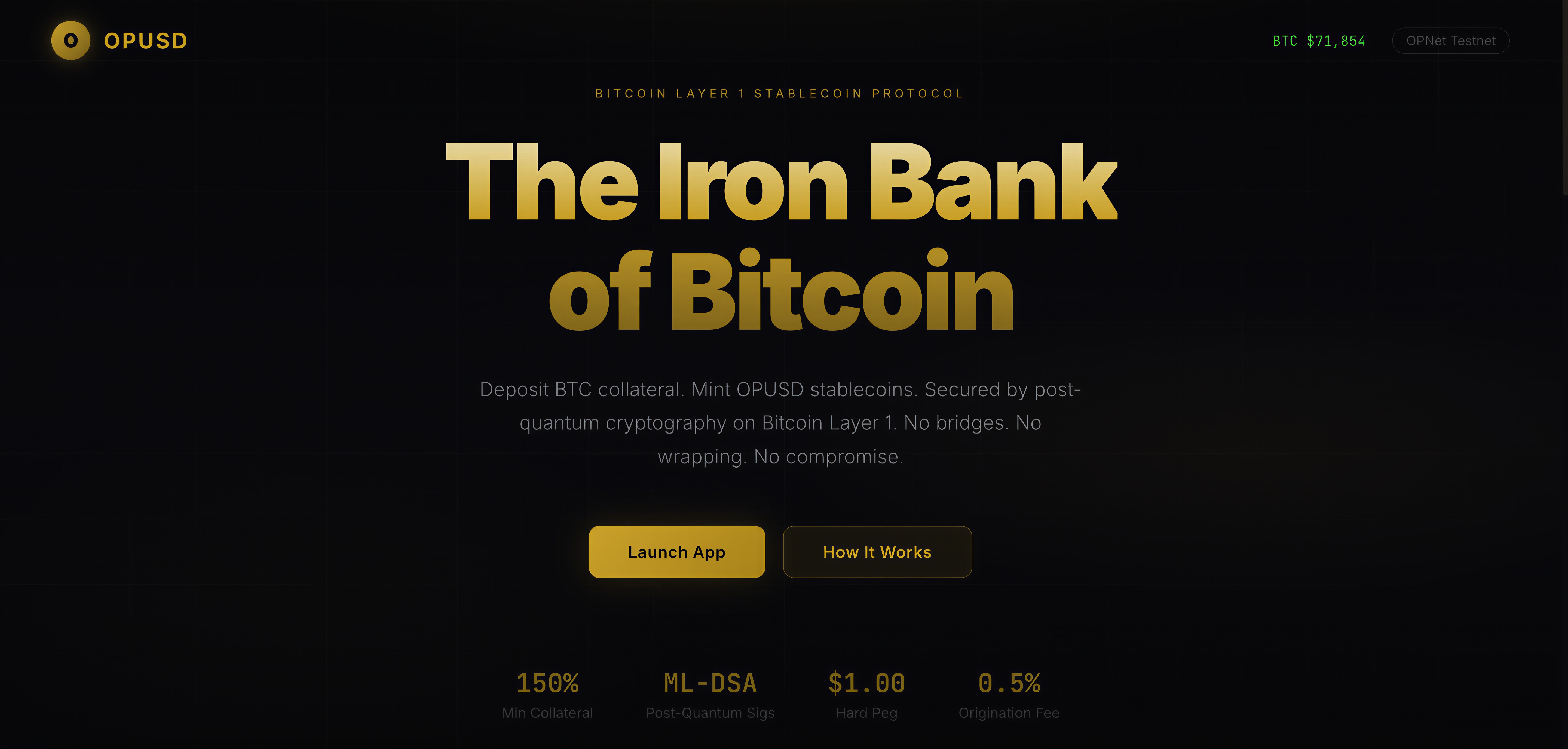 Screenshot of opusd-protocol application