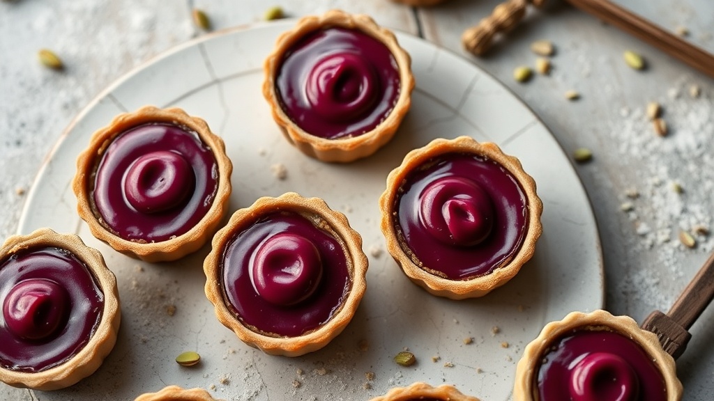 What to Bake This Weekend: Roasted Beet and Dark Chocolate Mini Tarts — Winter-to-Spring Edition