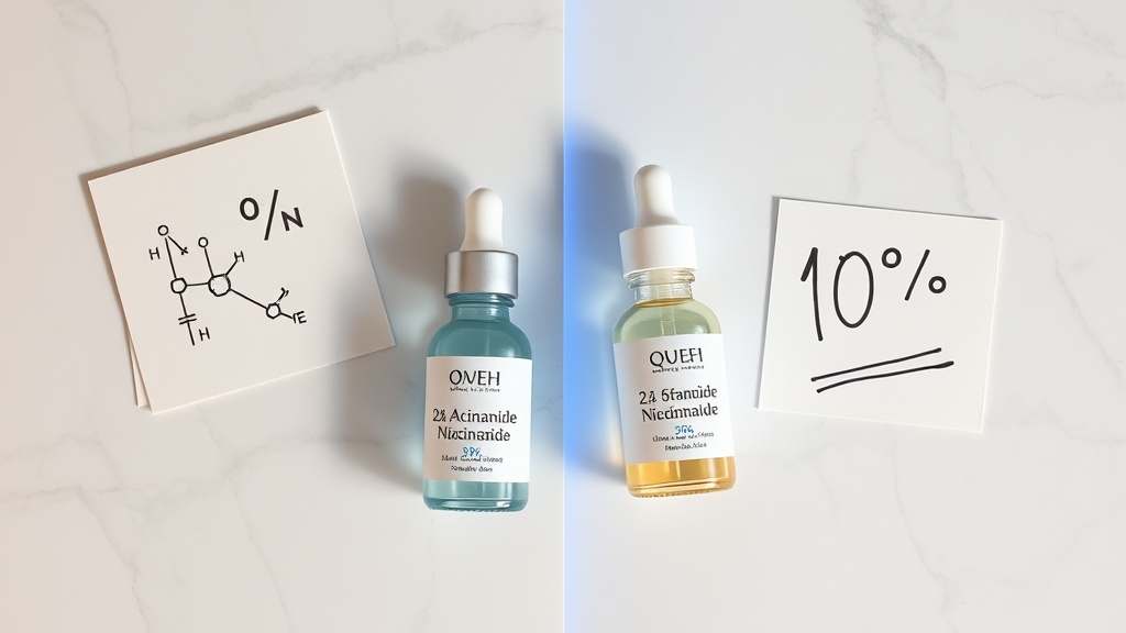 2% vs 10% Niacinamide: What Actually Changes (and What Doesn’t)