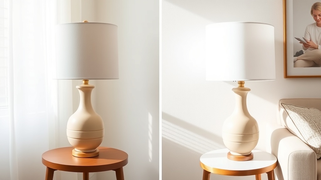 $17.53 Thrifted Lamp Glow-Up in 30 Minutes (No Wiring, Beginner-Safe)