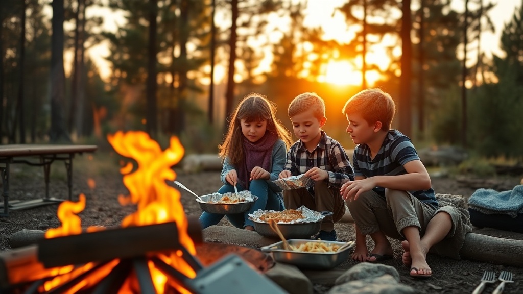 The 5 Campfire Meals My Kids Will Actually Eat (And the Exact Shopping List for Each One)