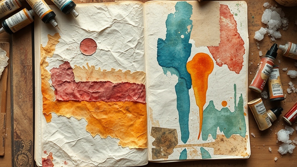 5 Ugly Texture Tricks That Make Every Art Journal Page More Interesting (Using Stuff You Already Own)