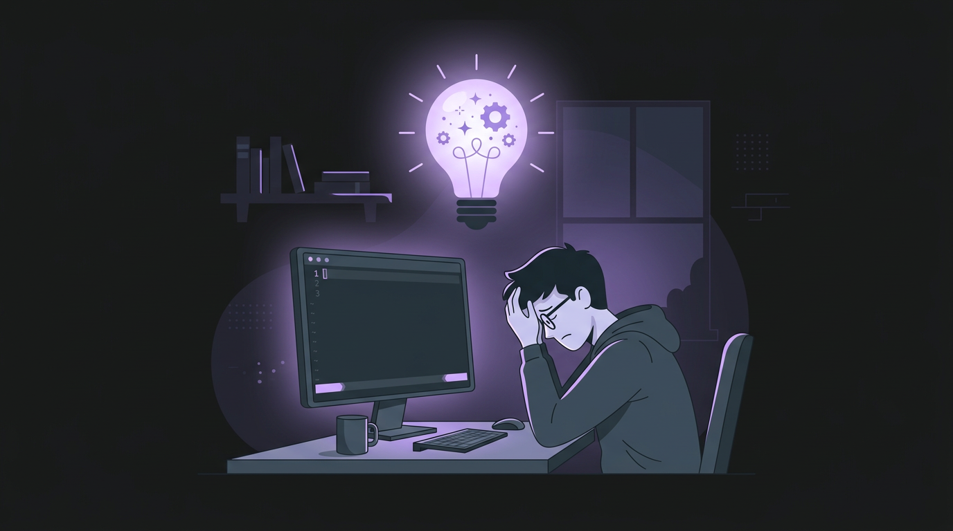 고민 공감 일러스트