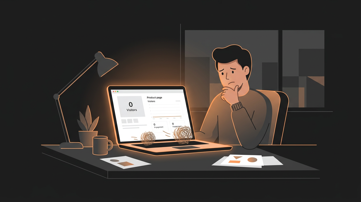 고민 공감 일러스트