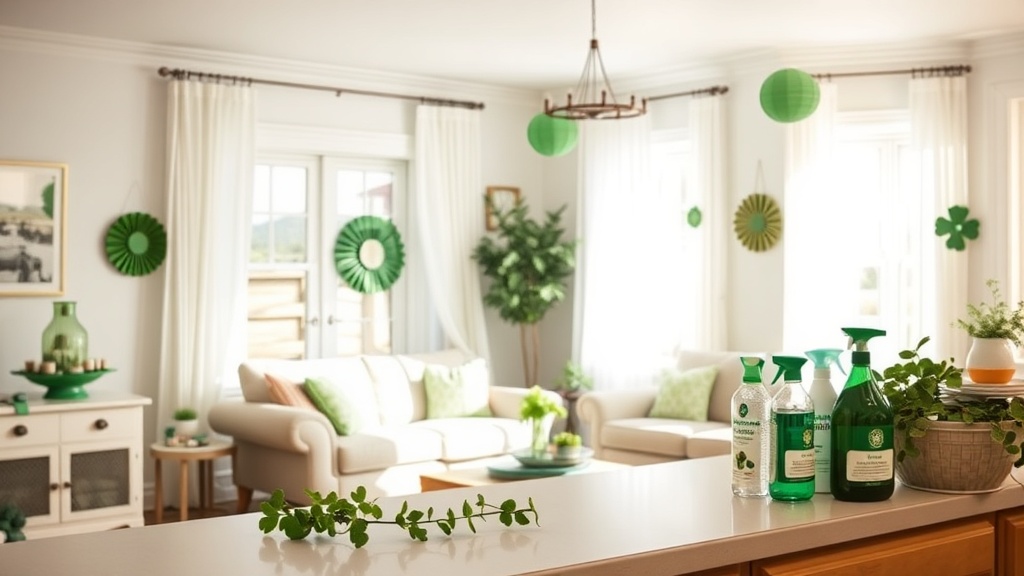 Green & Thrifty: Spring Cleaning with a St. Patrick’s Day Twist