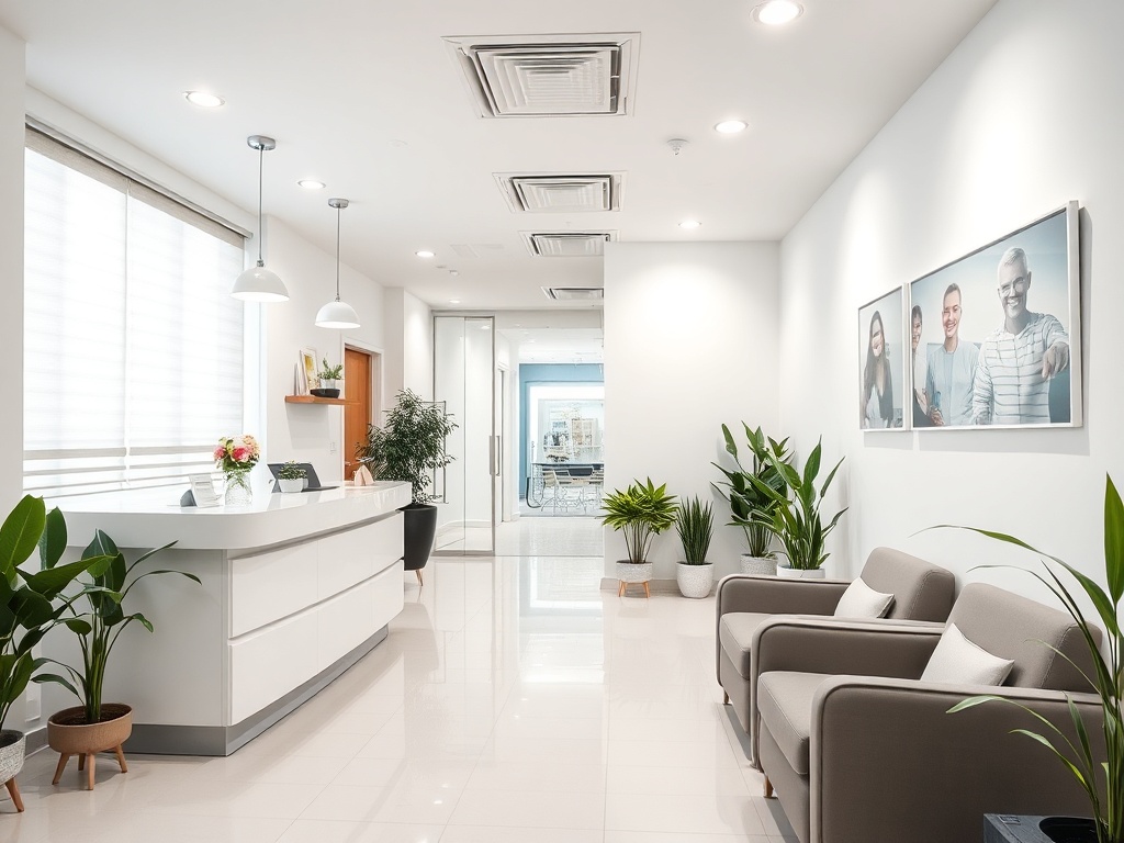 清潔な待合室